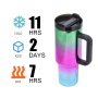 Tumblers Wholesale Bulk Custom Coffee Mug Stainless Steel Tumbler 40oz Outdoor Drinking Cup 40 oz Tumbler With Handle and Straw