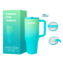 40oz Tumbler with Handle Travel Mug Hot Sale Cups Straw Lid  Double Wall Coffee Wholesale Stainless Steel Water Bottle BPA-Free