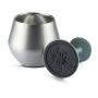 304 Stainless Steel Vintage Wine Goblet Unbreakable Single Wall Long Stem Wine Glasses Tumbler Cup with Custom logo