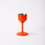 Custom Logo 304 Stainless Steel Red Wine Glass Single-Wall Stemware Dishwasher Safe for Home Restaurant Bulk 50ml 100ml