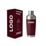 Hot Sale 20 oz Cocktail Shakers Bottle Double Wall Stainless Steel Insulated Tumblers Wine Shaker Water Bottle Bar Tools