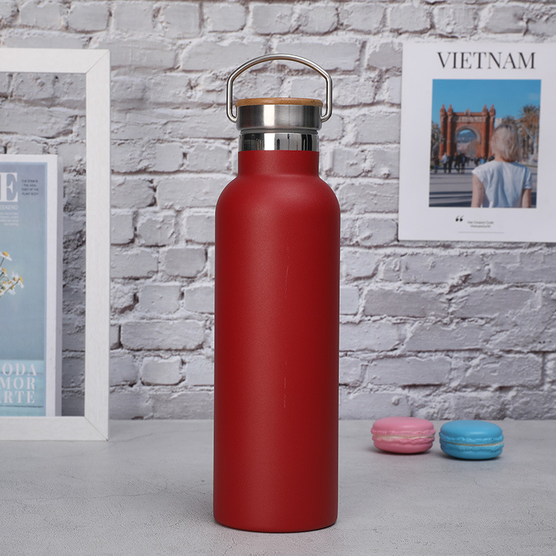 YEDI Custom logo 500ml 1000ml Eco-Friendly Double Wall Vacuum Insulated Stainless Steel Water Bottle Outdoor Kettle with Lid