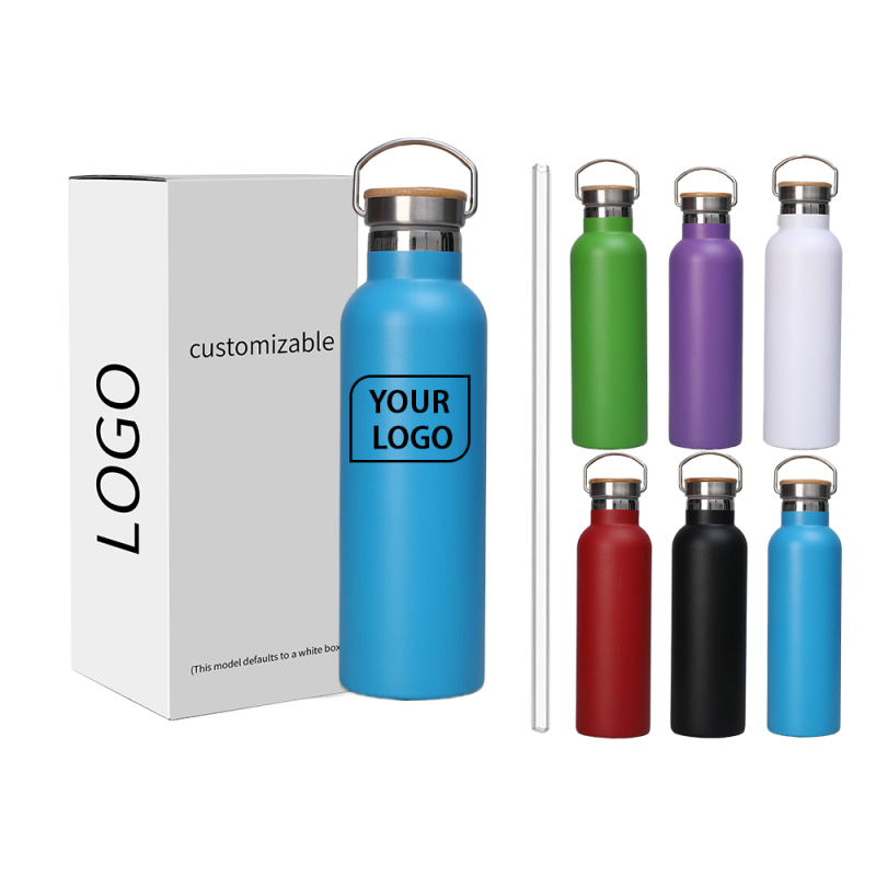 YEDI Custom logo 500ml 1000ml Eco-Friendly Double Wall Vacuum Insulated Stainless Steel Water Bottle Outdoor Kettle with Lid