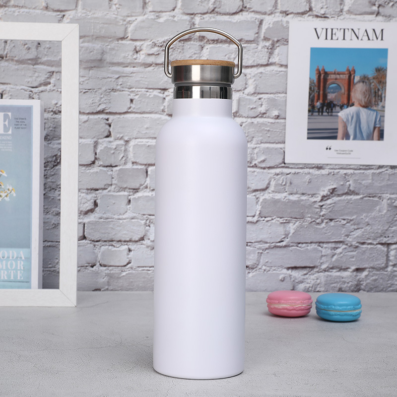 YEDI Custom logo 500ml 1000ml Eco-Friendly Double Wall Vacuum Insulated Stainless Steel Water Bottle Outdoor Kettle with Lid