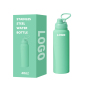 Custom Logo 24oz 32oz 40oz Stainless Steel  Powder Coated Sports Double Wall Thermos Insulated Style Water Bottle