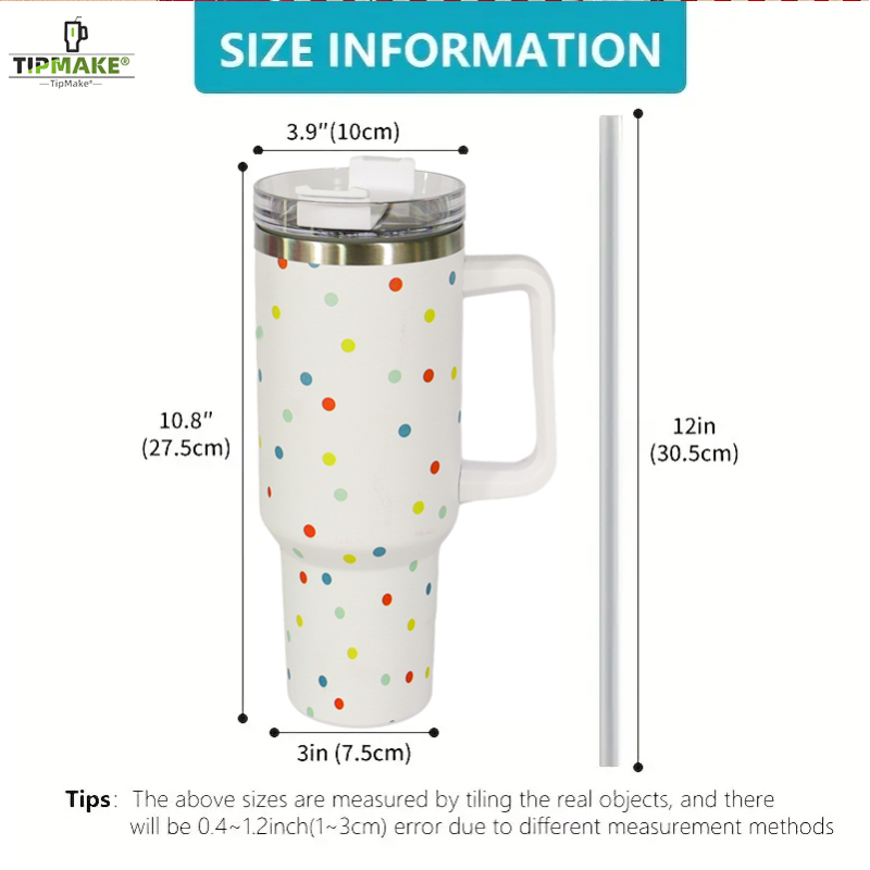 YEDI Best Seller 40oz Double Wall Stainless Steel Vacuum Travel Mug Handle and Lids Top Sales Drink Cup