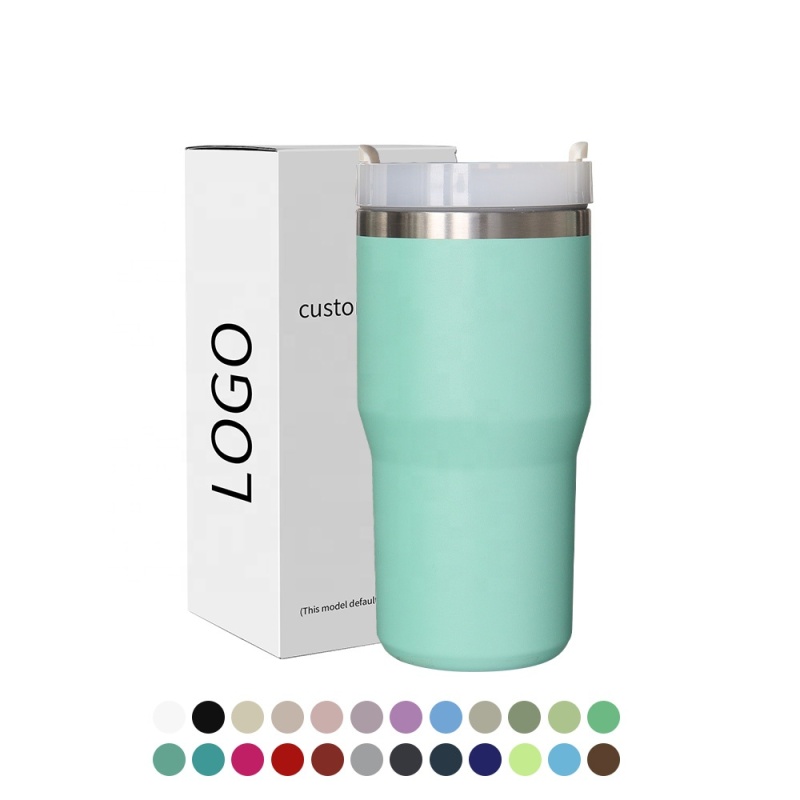 Insulated Stainless Steel Tumbler 20oz  Coffee Tumbler Double Wall Vacuum Travel Coffee Mug With Durasip Ceramic Lining