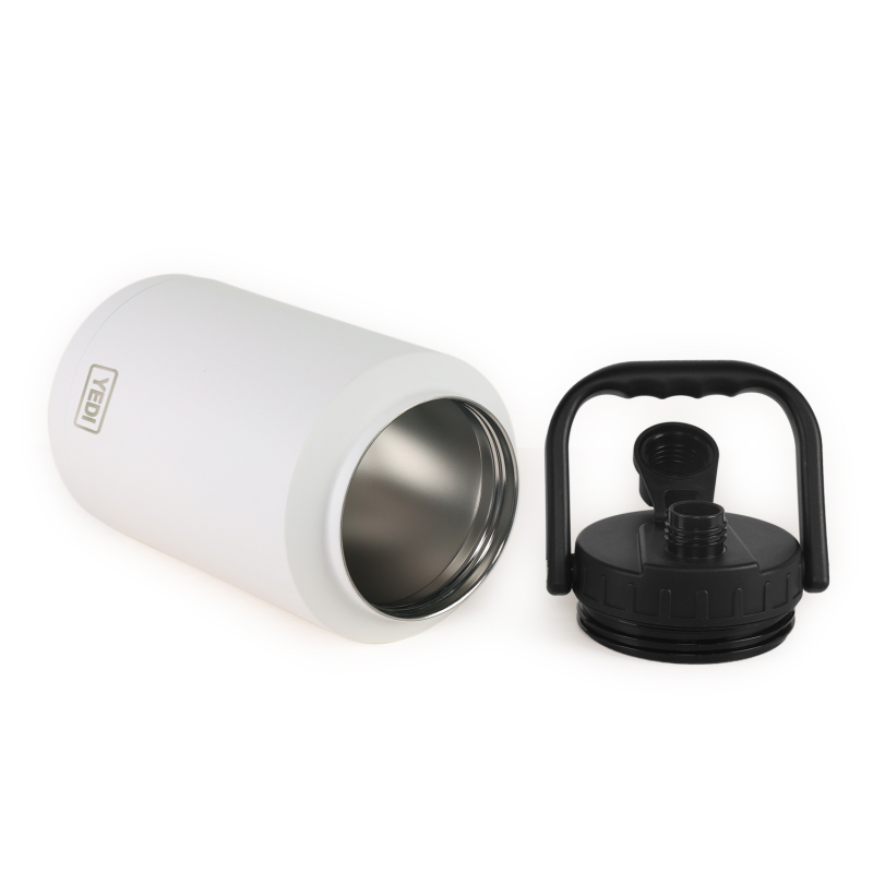 YEDI ONE GALLON JUG White Vacuum Flask Bottle with Handgrip