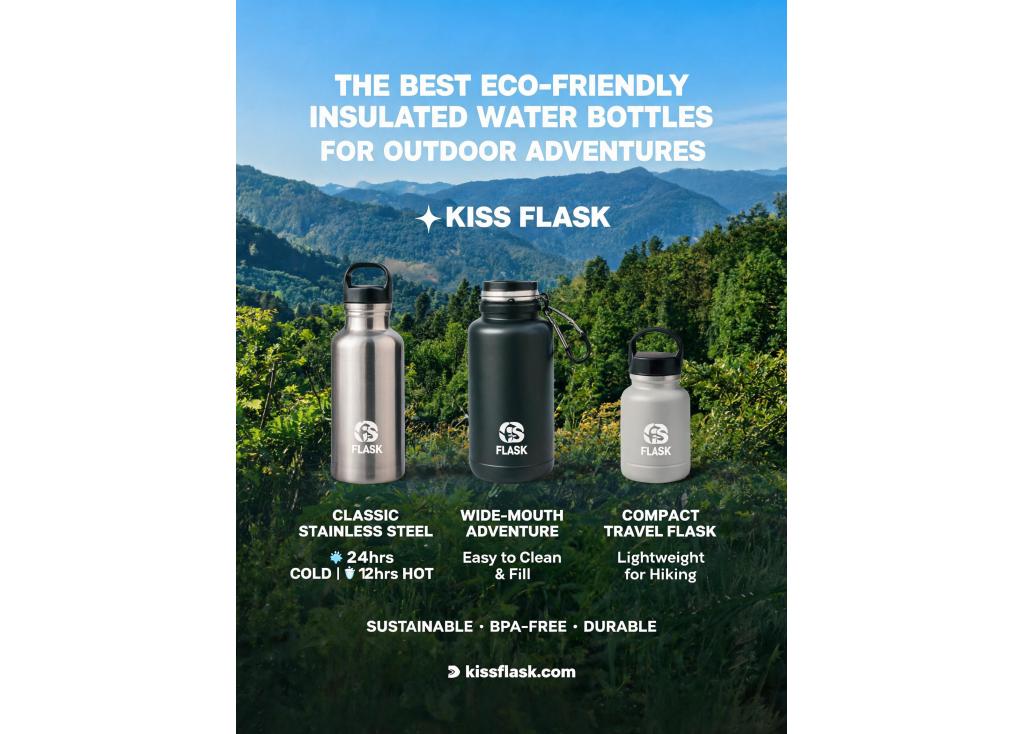 What are the best eco-friendly insulated water bottle options for outdoor activities?