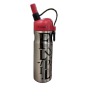 stainless steel bottle with spout straw 860