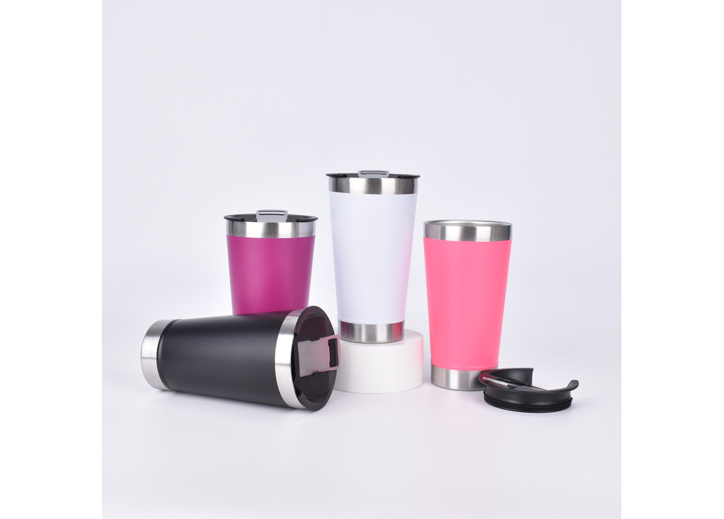 Elevate Your Hydration: Introducing the Insulated Stainless Steel Tumbler with Straw & Handle