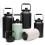 Wide Mouth Insulated Water Bottle 64-245oz with Spout Lid