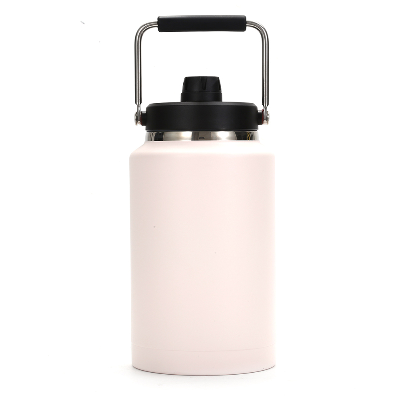 Wide Mouth Insulated Water Bottle 64-245oz with Spout Lid