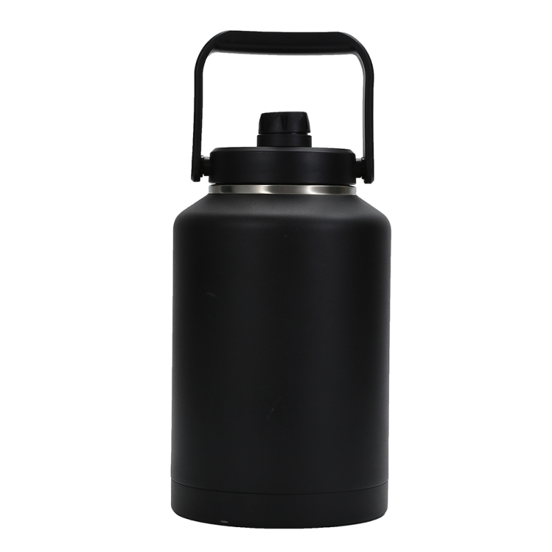 Wide Mouth Insulated Water Bottle 64-245oz with Spout Lid