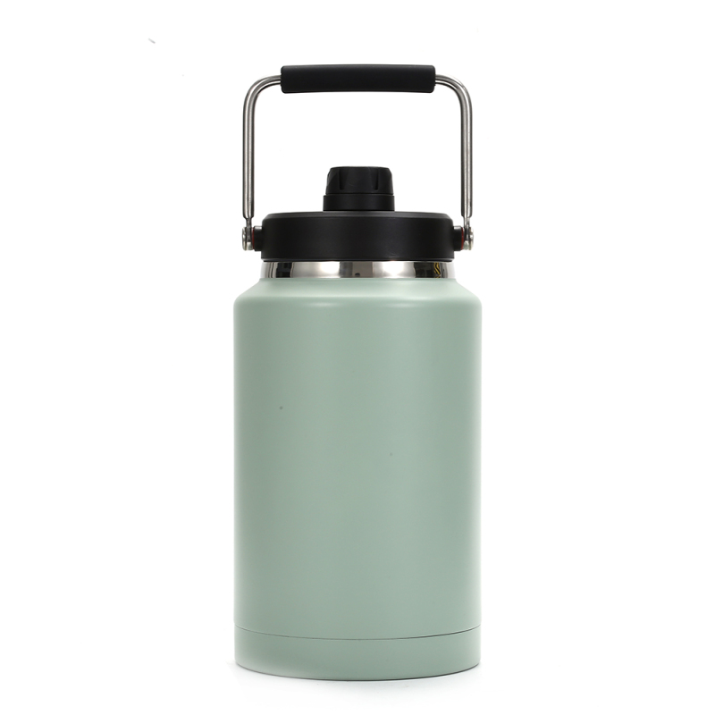 Wide Mouth Insulated Water Bottle 64-245oz with Spout Lid