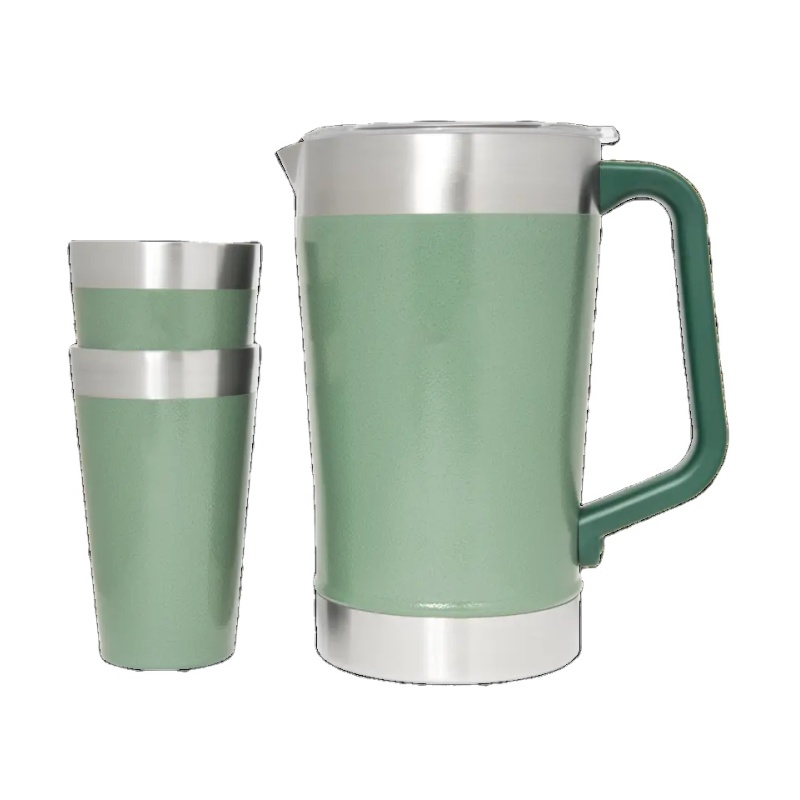 Double Wall Vacuum Coffee Mug, Stainless Steel, Leak-Proof