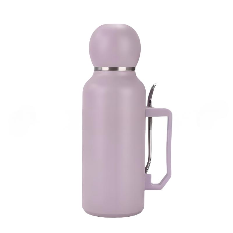 Yerba Mate Thermos with Handle, 1300ml Vacuum Insulated