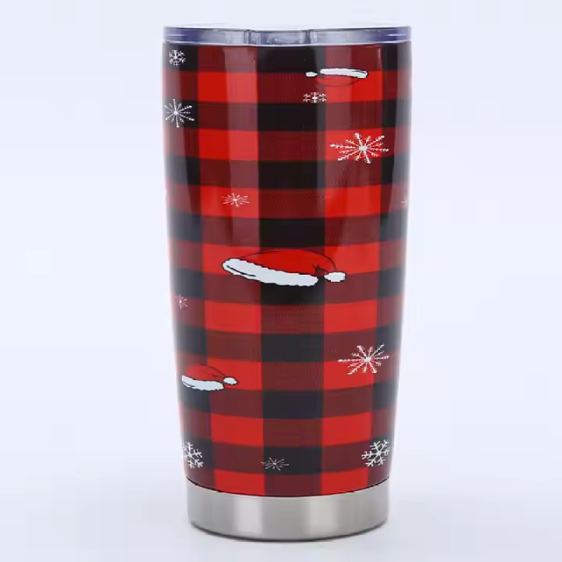 Christmas Stainless Steel Thermal Coffee Mug 24H Insulated