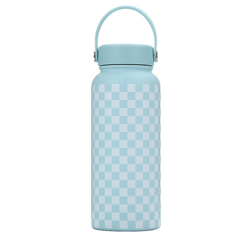 Lookeflask 32oz Double Wall Vacuum Sports Bottle - Cold 24hrs