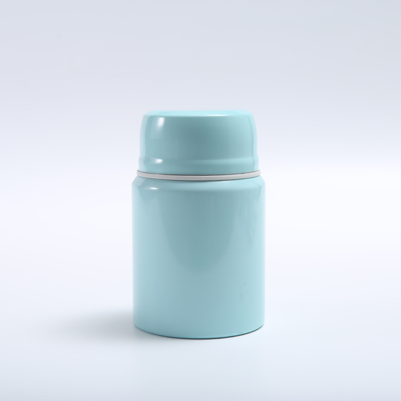 Kids 450ml Stainless Steel Lunch Thermos with Spoon