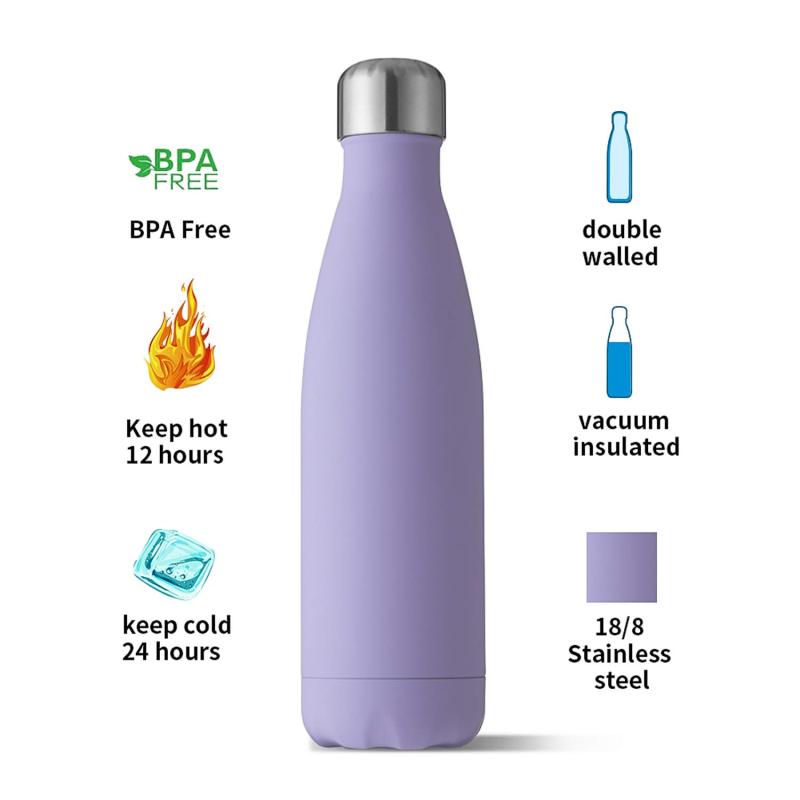 Stainless Steel Bottle BPA Free 260-750ml Cola Thermos