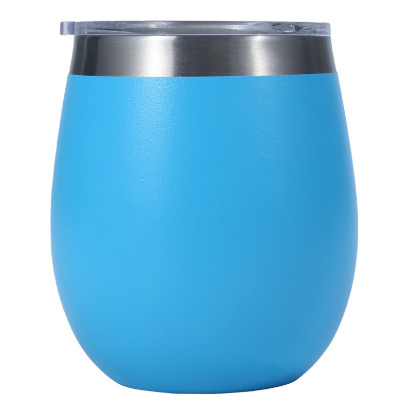 Egg Shaped Double Wall Insulated Travel Mug 6/8/12oz
