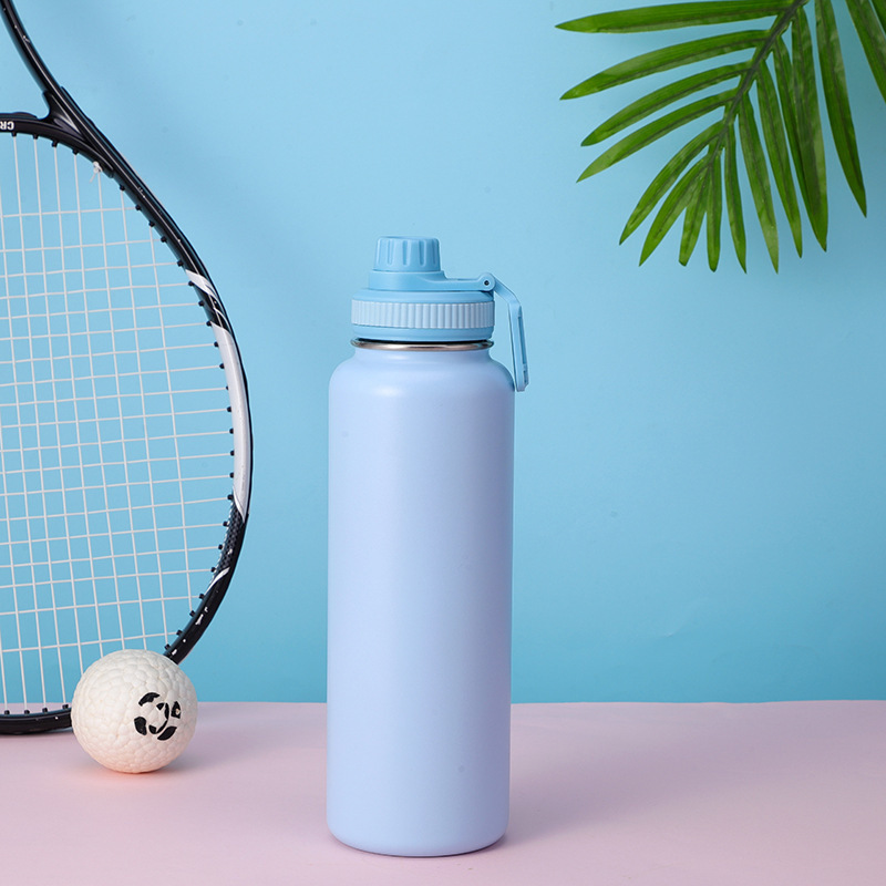 Powder Coated Stainless Steel Sports Tumbler - Water Bottle