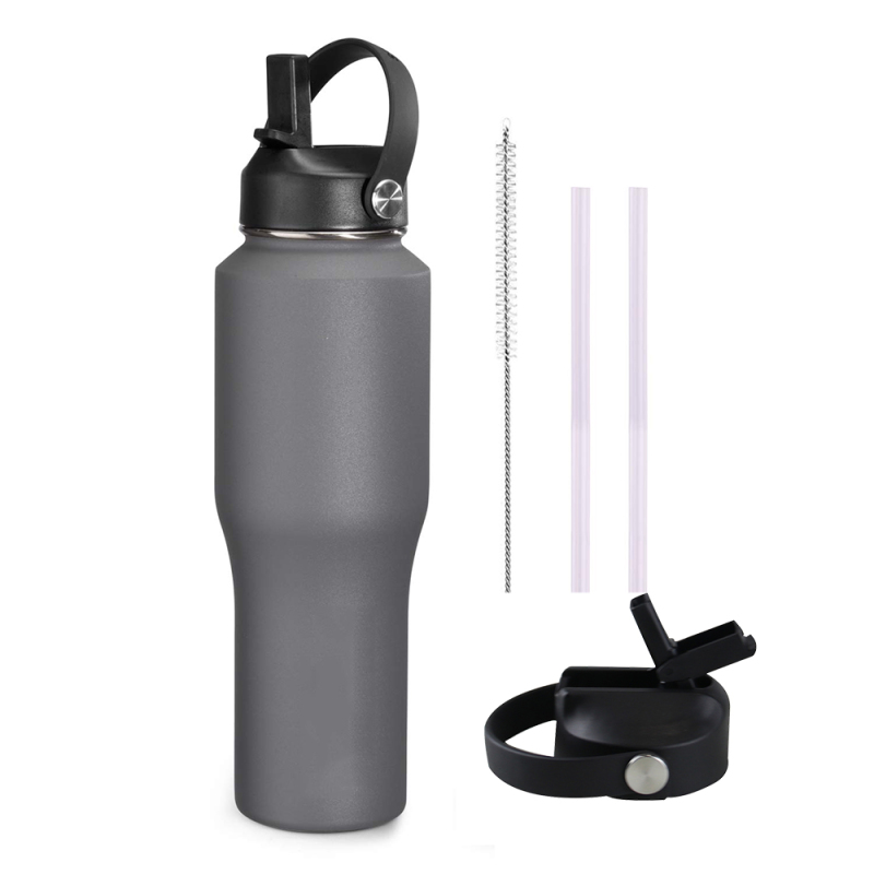 Rainbow Hydro Insulated Tumbler 32/40oz w/ Straw & Handle
