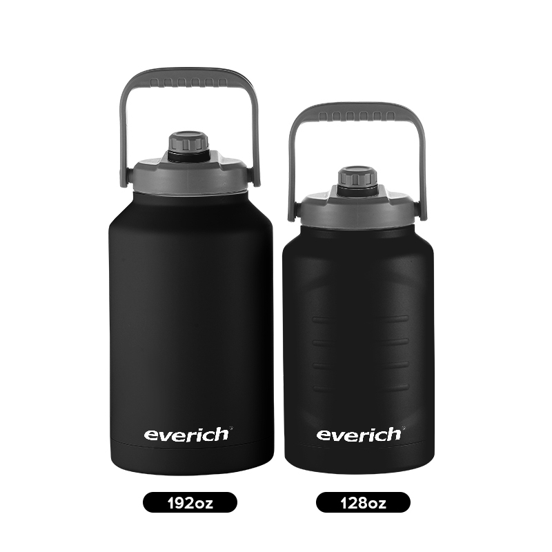 64oz 128oz Vacuum Insulated Stainless Steel Growler Wide Mouth