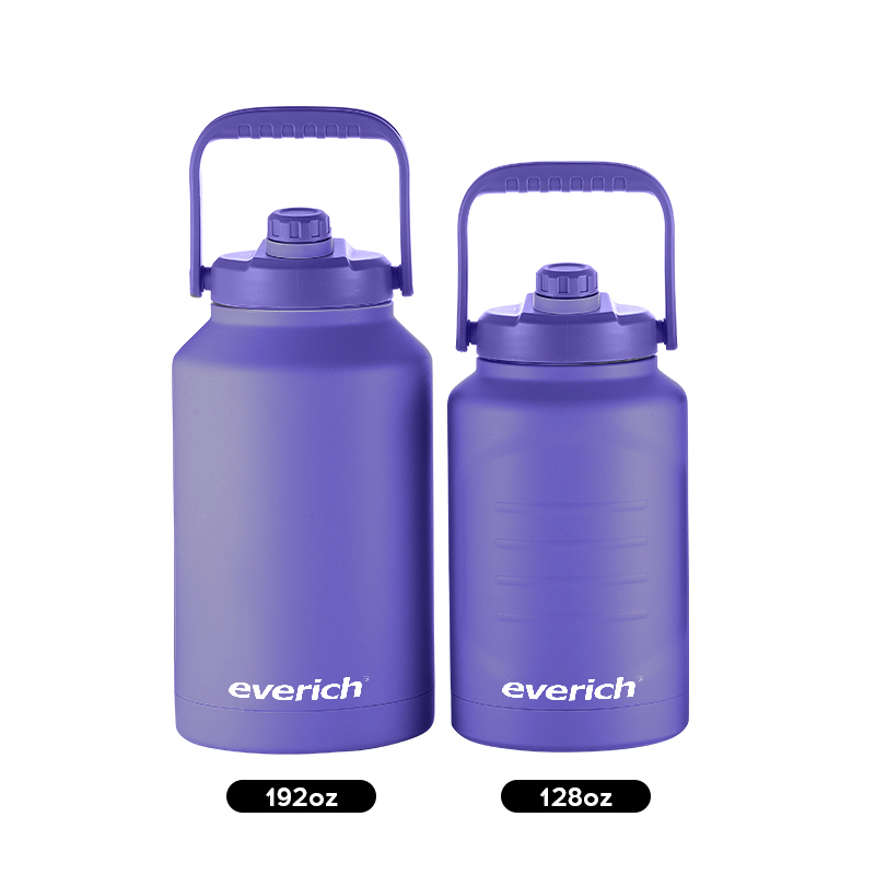 64oz 128oz Vacuum Insulated Stainless Steel Growler Wide Mouth