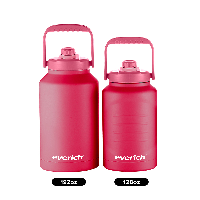 64oz 128oz Vacuum Insulated Stainless Steel Growler Wide Mouth