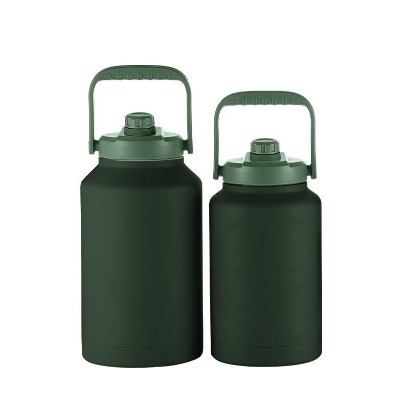 64oz 128oz Vacuum Insulated Stainless Steel Growler Wide Mouth