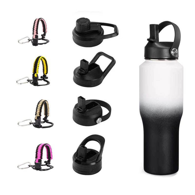 32oz/40oz Stainless Steel Insulated Tumbler with Paracord