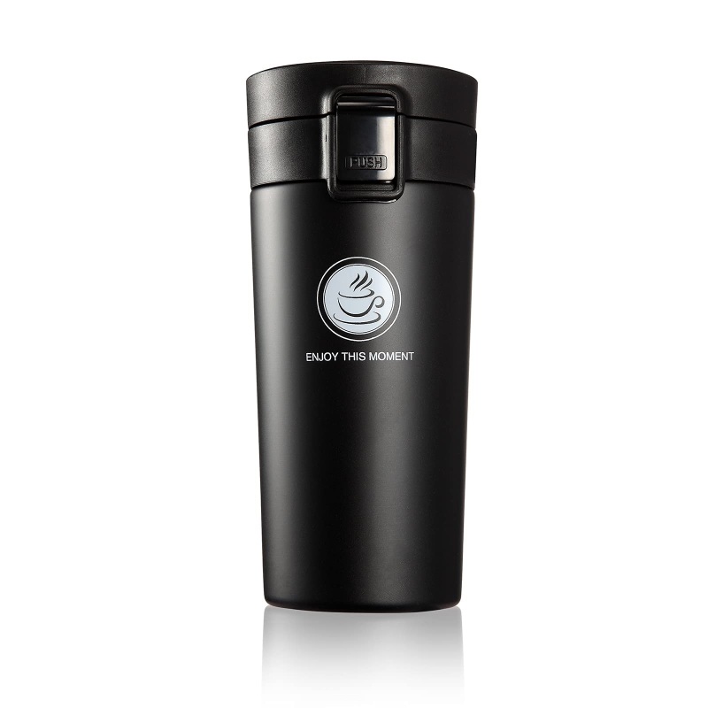 Custom Logo Stainless Steel Coffee Travel Mug Portable Thermos