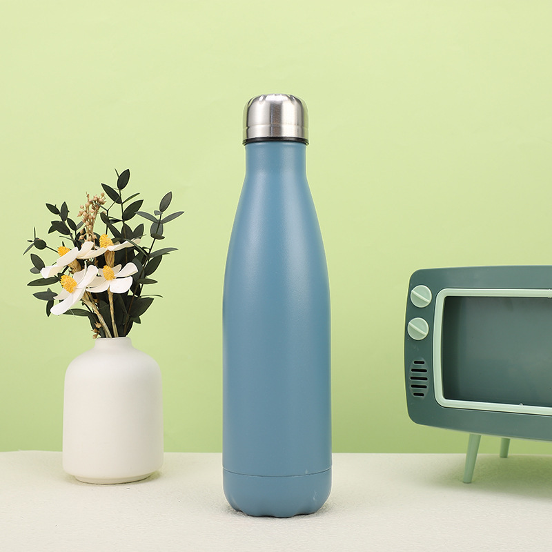 Eco Custom Cola-Shaped Stainless Steel Vacuum Water Bottle