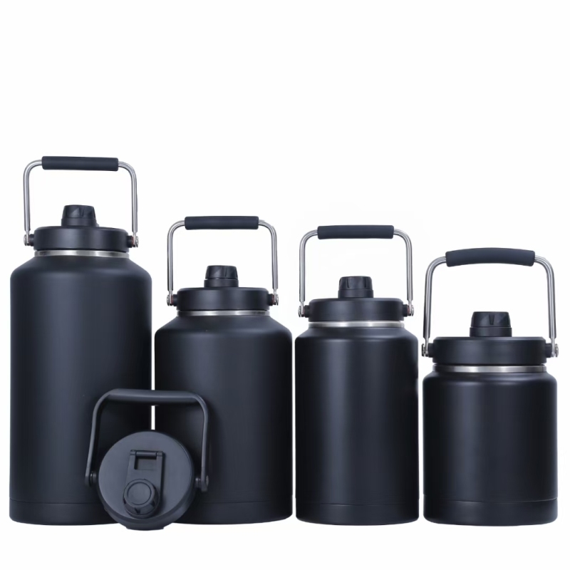 SENDESTAR 64oz/128oz Insulated Stainless Steel Water Bottle Gym