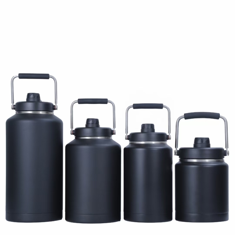 SENDESTAR 64oz/128oz Insulated Stainless Steel Water Bottle Gym
