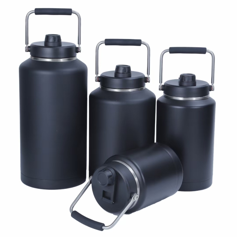 SENDESTAR 64oz/128oz Insulated Stainless Steel Water Bottle Gym