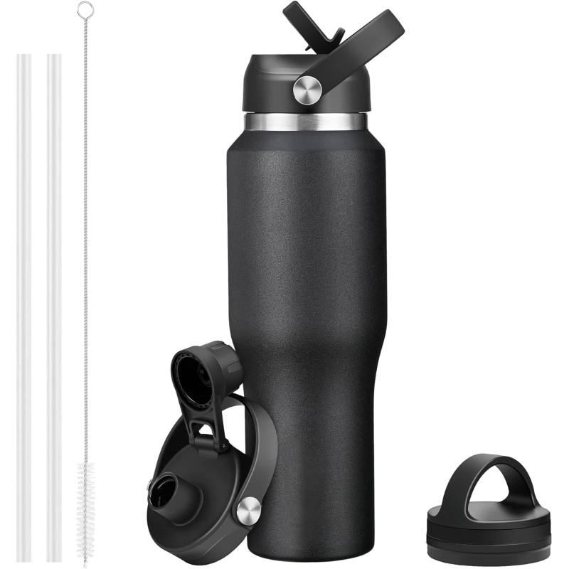 Wholesale 32oz/40oz Stainless Steel Tumbler with Straw Lid