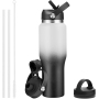 Wholesale 32oz/40oz Stainless Steel Tumbler with Straw Lid