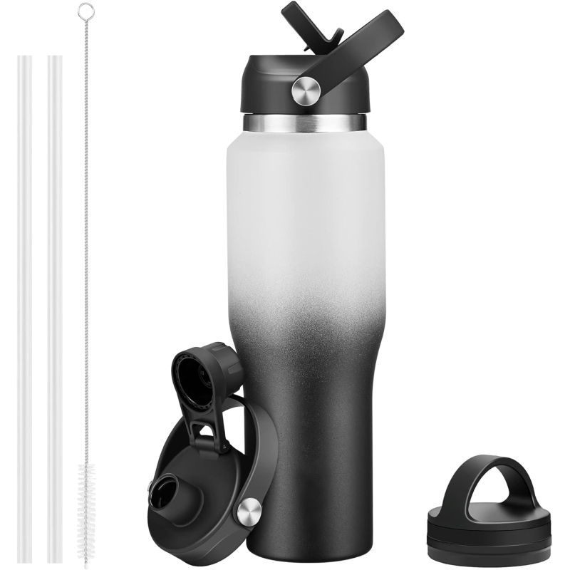 Wholesale 32oz/40oz Stainless Steel Tumbler with Straw Lid