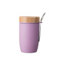 Stainless Steel Kids Thermos 450ml Bamboo Lid Soup Baby Food