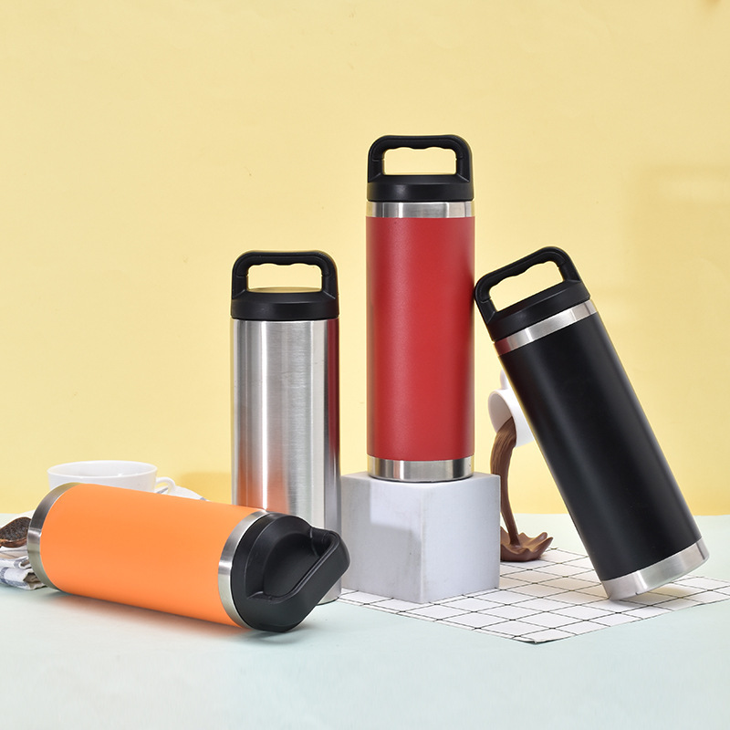 Stainless Steel Vacuum Insulated Water Bottle with Handle