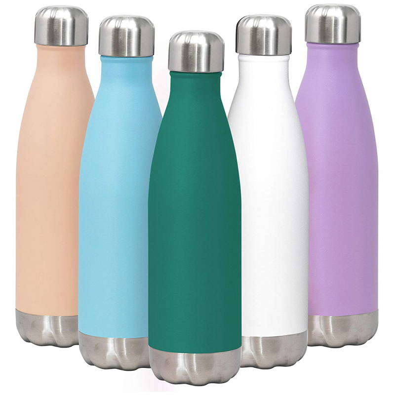 Colorful Stainless Steel Insulated Cola Bottle 260-750ml