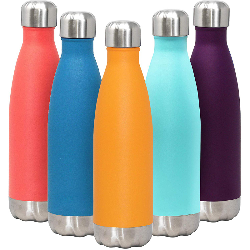 Colorful Stainless Steel Insulated Cola Bottle 260-750ml