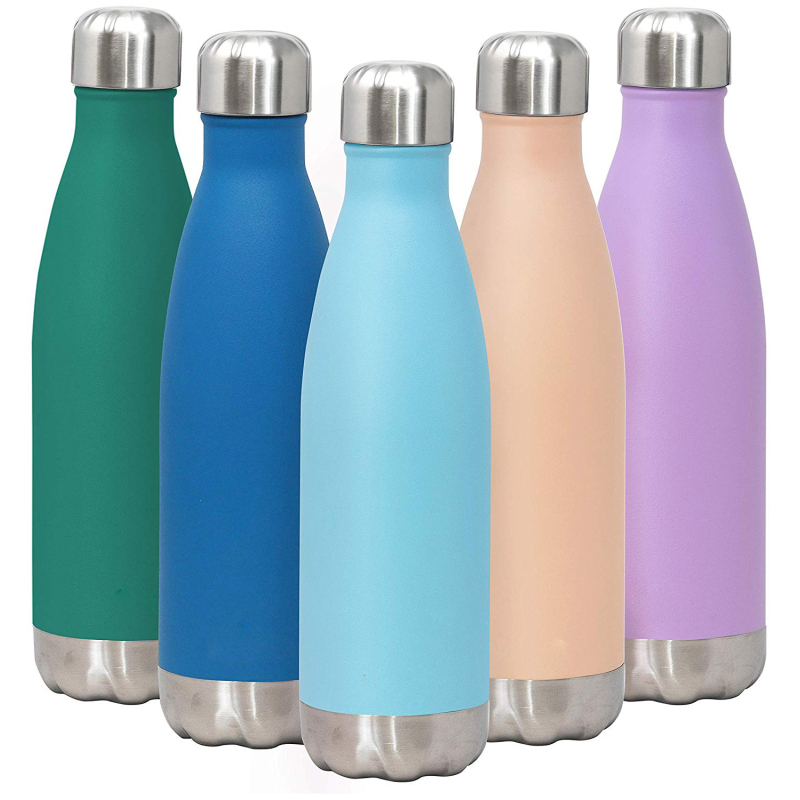 Colorful Stainless Steel Insulated Cola Bottle 260-750ml