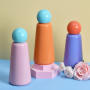 500ml Stainless Steel Vacuum Flask - Cute Outdoor Sports Cup for Kids