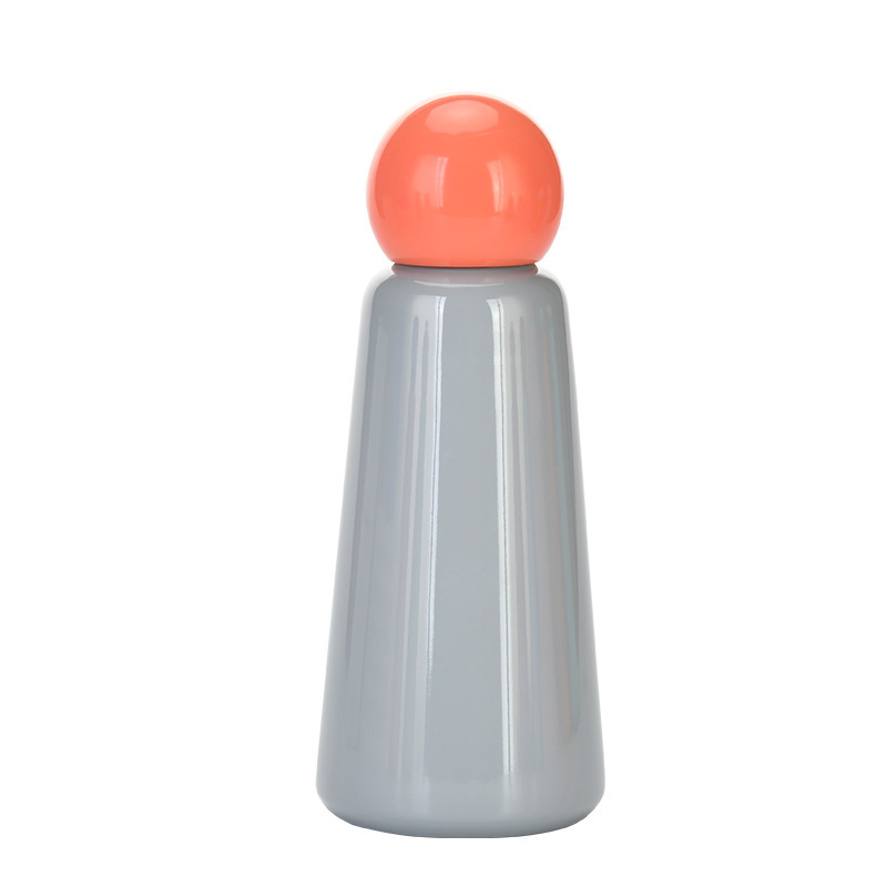 500ml Stainless Steel Vacuum Flask - Cute Outdoor Sports Cup for Kids