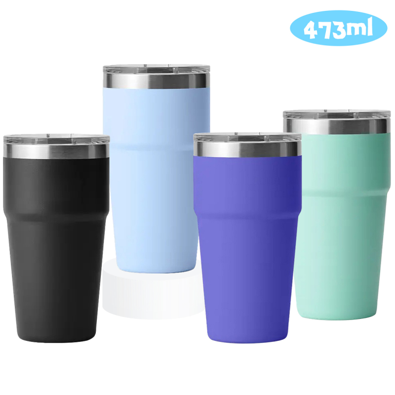 Custom 304 Stainless Steel Double Wall Vacuum Beer Mug