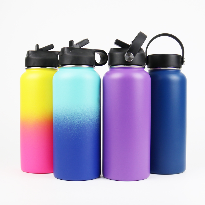KOPOTU Double Wall Vacuum Stainless Bottle BPA Free Sport
